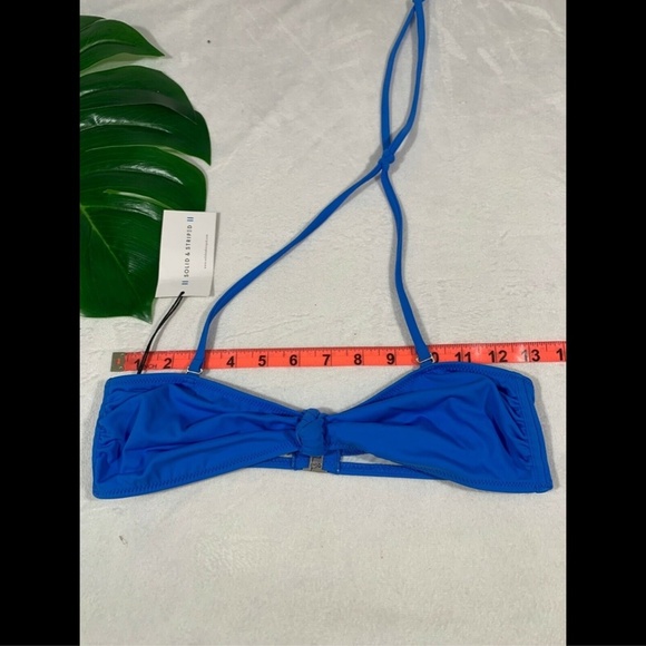 NWT Solid & Striped Whitney Bandeau Convertible‎ Bikini Top Blue [SZ Small ] - Picture 2 of 8